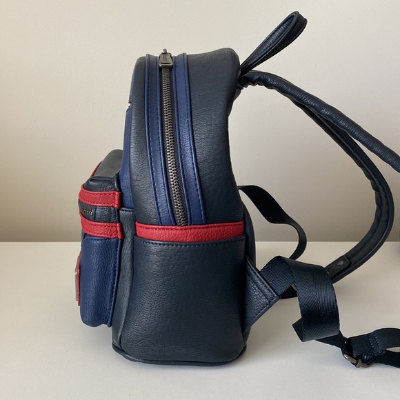 Marvel Captain America Loungefly Backpack - Picture 3 of 6